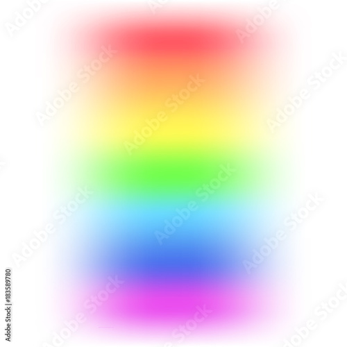 Paint background element made with rainbow colors