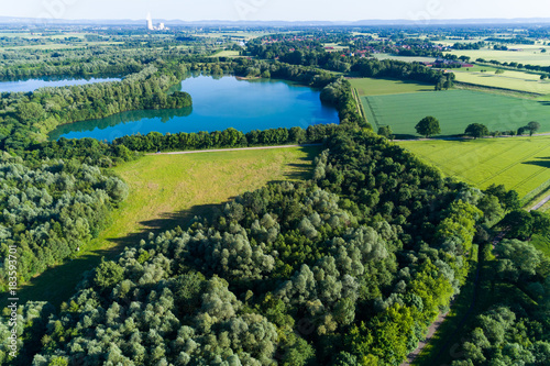 Baggersee in Norddeutschland photo