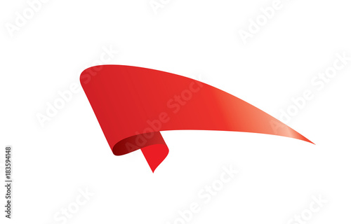 vector red ribbon