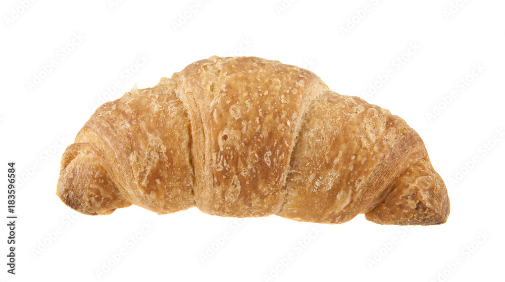 croissants isolated on white background croissants isolated on white background
