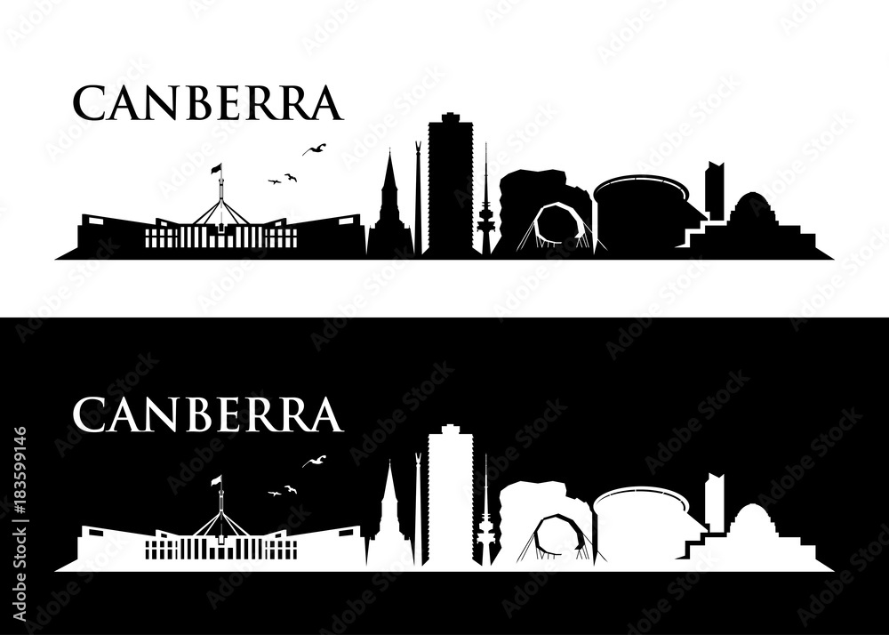 Canberra skyline - Australia