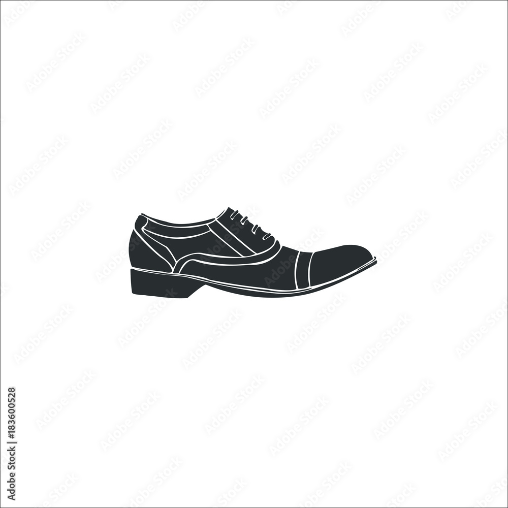 men's shoes icon. Vector Illustration men's shoes icon. Vector Illustration