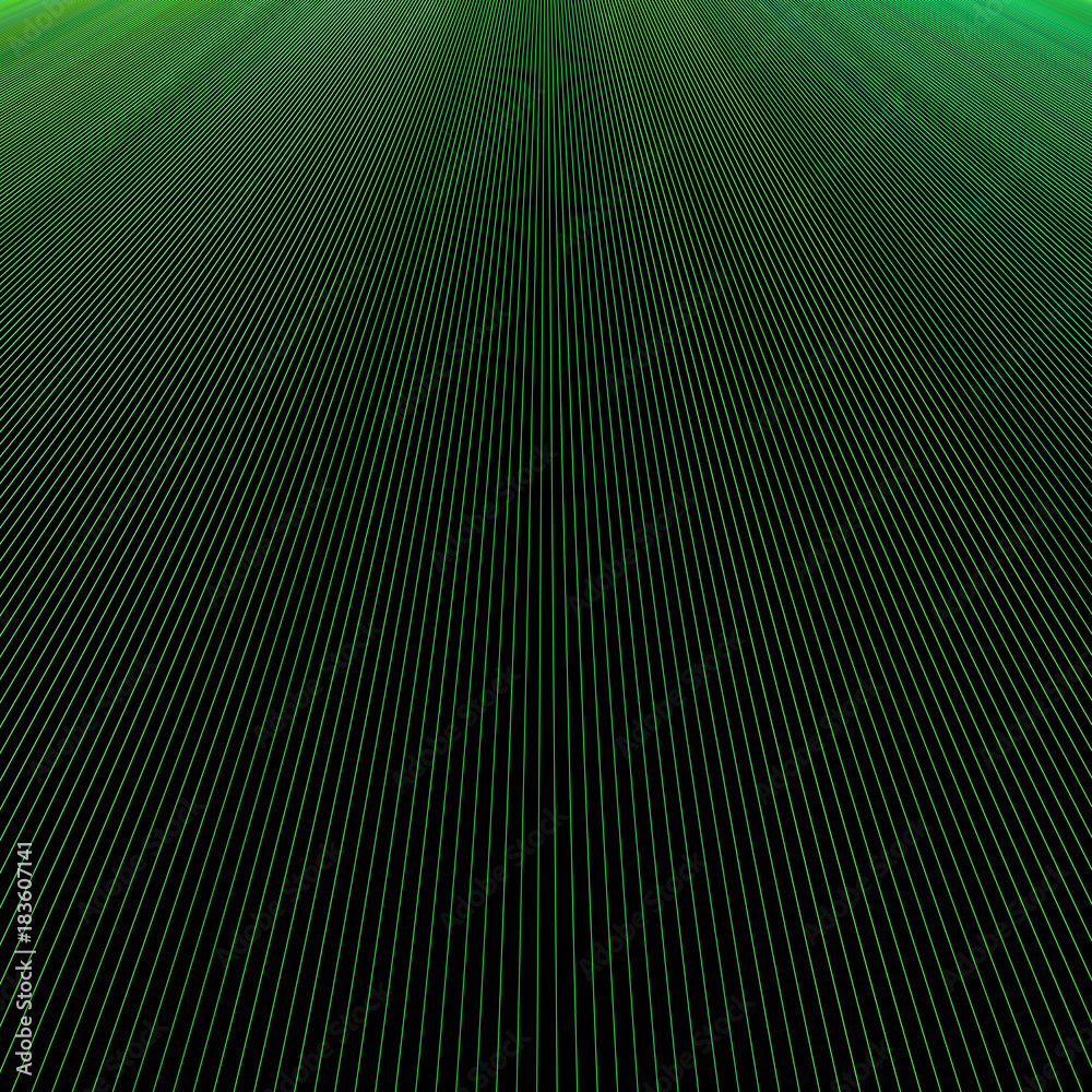 Dark green abstract ray light background design - vector graphic from ...