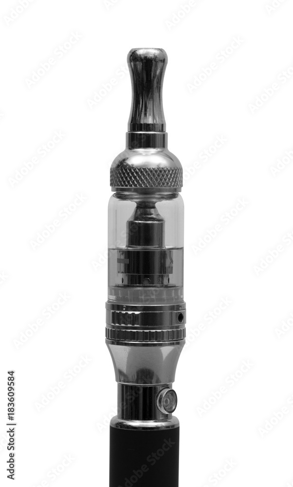 Naklejka premium E-cigarette isolated on white