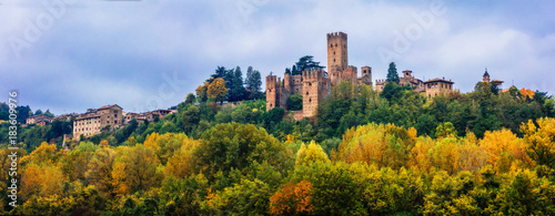 Medieval towns and castles of Italy - Castell'Arquato in Emilia-Romagna photo