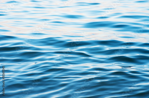 Blue sea water background © nata777_7