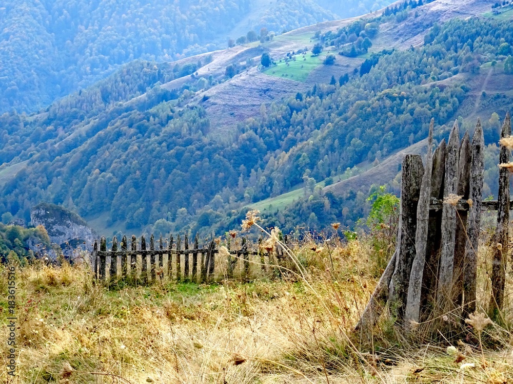 fences on the mountain