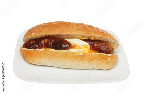 Sausage and egg roll