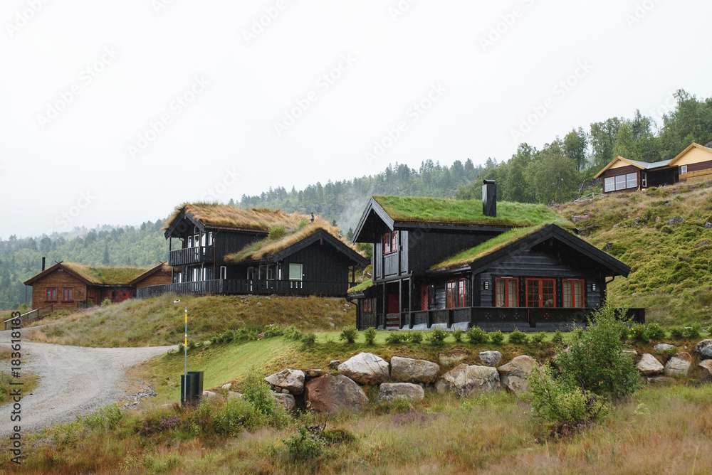 Wooden Houses in Norway Wooden Houses in Norway