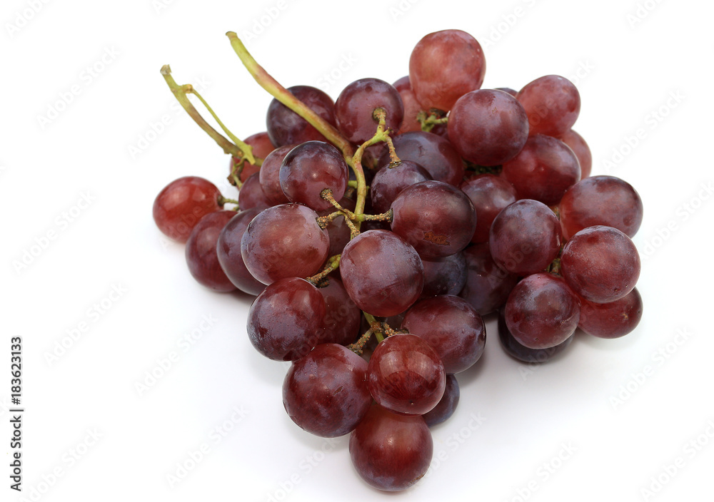 Fototapeta premium Grape fruit on white background