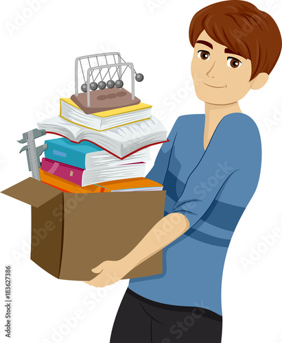 Teen Guy College Physics Box