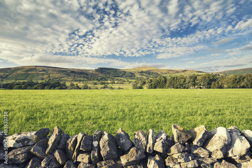 Quadro em tela Peak District Summer Landscape