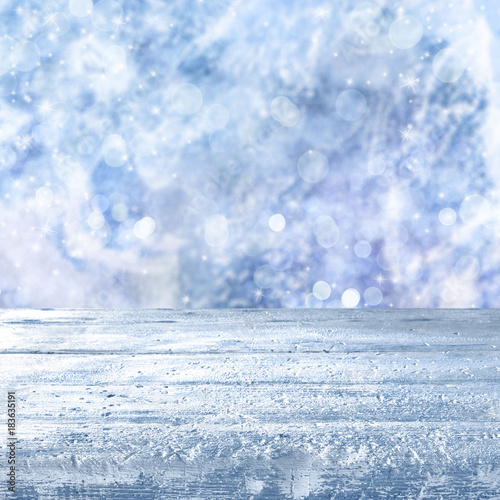 winter background space  © magdal3na