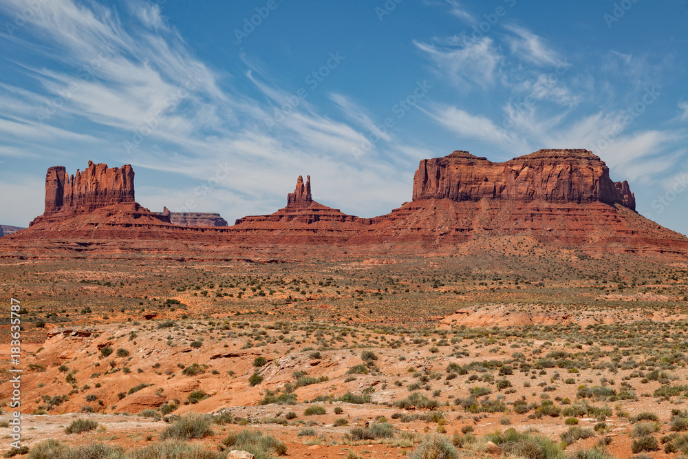 Scenic Monument Valley Landscape Scenic Monument Valley Landscape