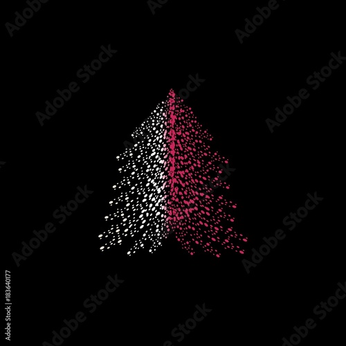 Christmas tree and malta flag