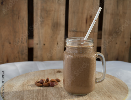 Simply delicious protein, healthy drink smoothies. Cafe Latte flavored.