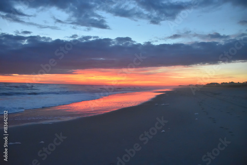 Sunset at Atlantic Beach North Carolina 