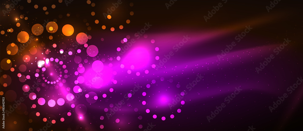 Smooth smoke particle wave
