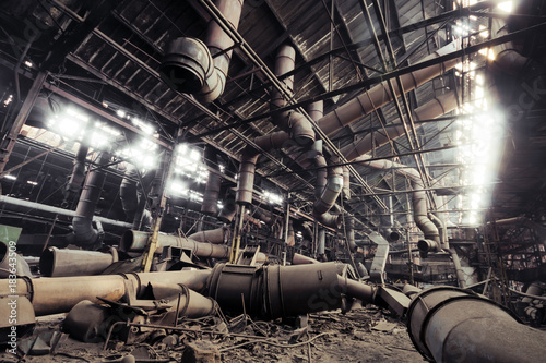 Fotografia Abandoned factory
