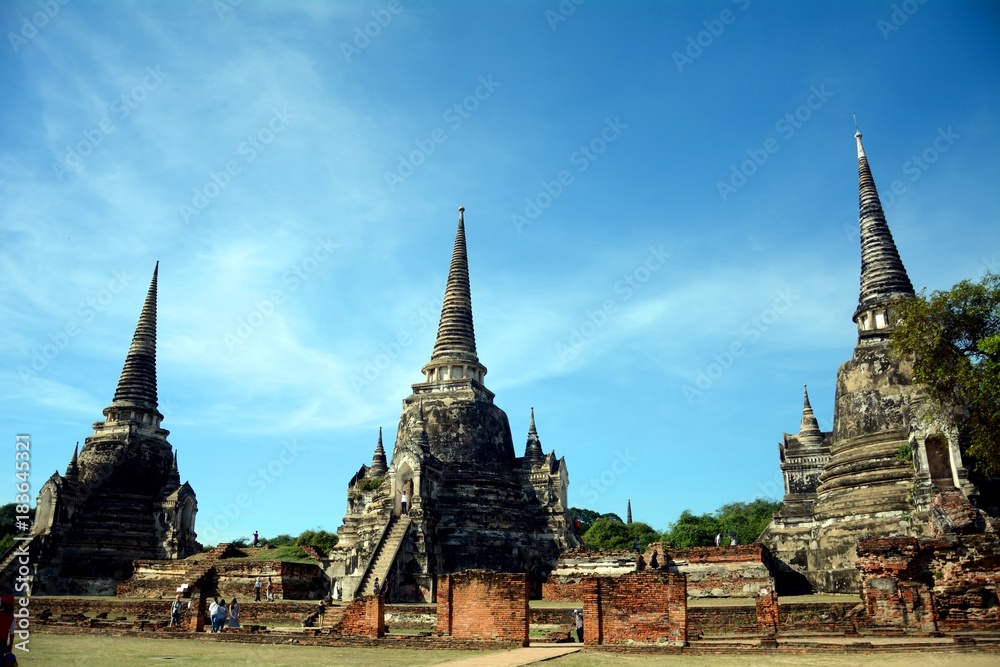 Wat Phra Si Sanphet, Ayutthaya, Thailand Wat Phra Si Sanphet, Ayutthaya, Thailand