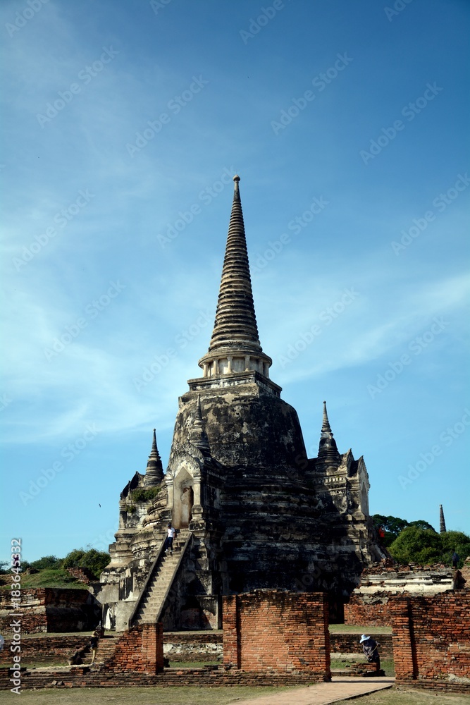 Fototapeta premium Wat Phra Si Sanphet, Ayutthaya, Thailand
