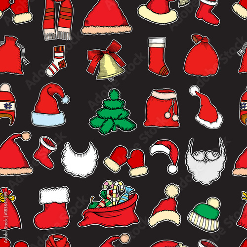 Christmas seamless texture