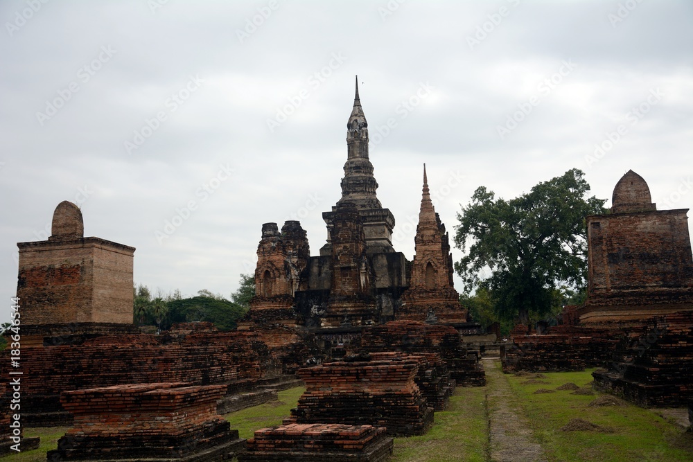 Wat Mahathat, Sukhothai, Thailand