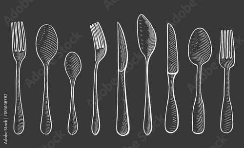 spoon and knife