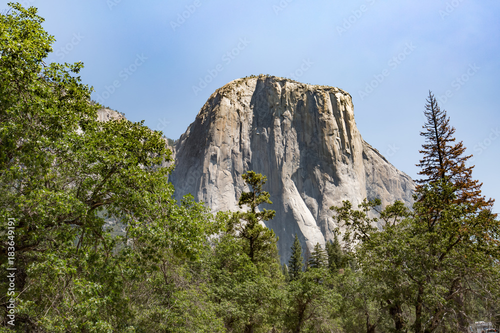 El Captain Rock in Yosemite National Park,California