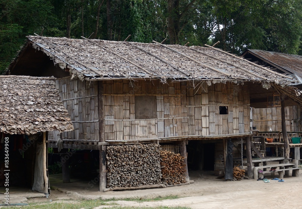 Palong houses, Baan Tong Luang, Thailand Palong houses, Baan Tong Luang, Thailand