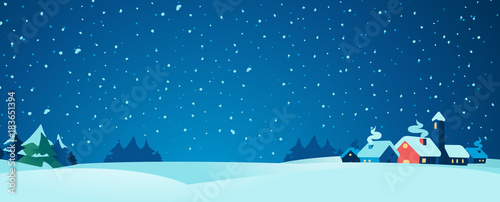 Paesaggio innevato