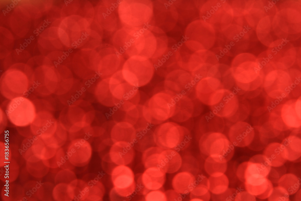 Red bokeh light for Christmas Red bokeh light for Christmas
