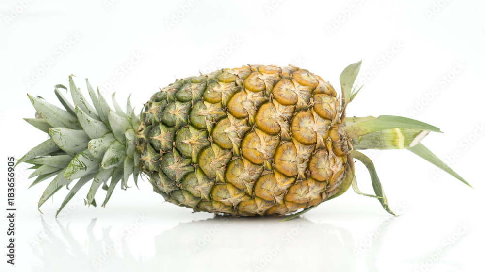 ripe pineapple isolated on white background ripe pineapple isolated on white background