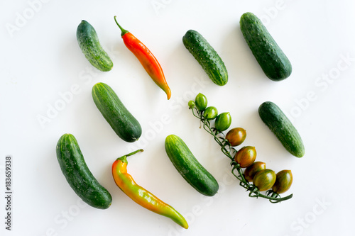 Assortment of fresh vegetables