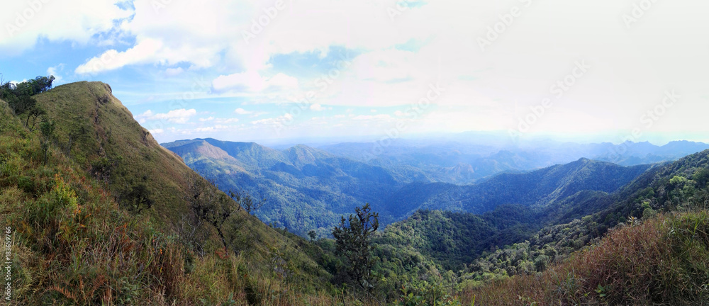 Mountain view panorama