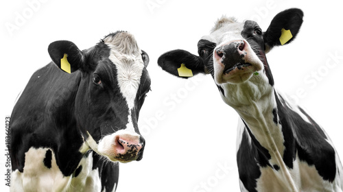  two cows isolated
