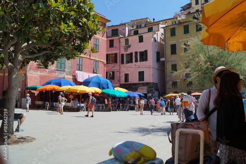 The beautiful Vernazza, Italy photo