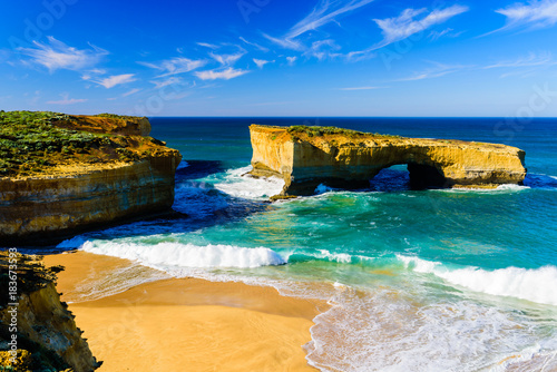 Photography The London bridge arch on the great ocean road