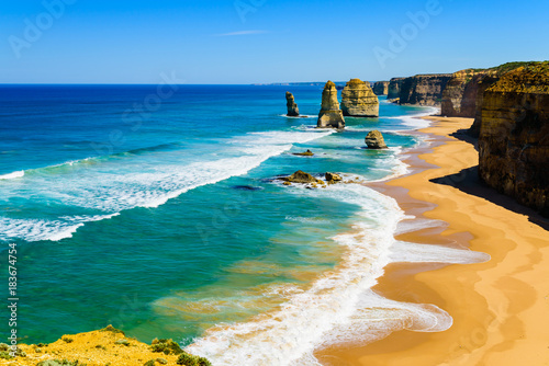 The Twelve Apostles on the Great Ocean Road, Australia photo