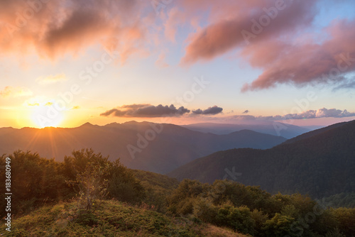 Mountain sunrise © Vallentine