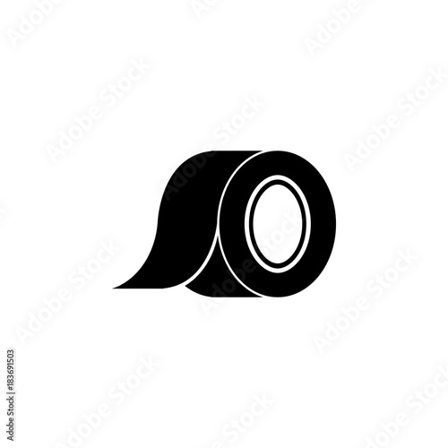 adhesive-tape icon. Office supplies Icon. Premium quality graphic design. Signs, outline symbols collection, simple icon for websites, web design, mobile app
