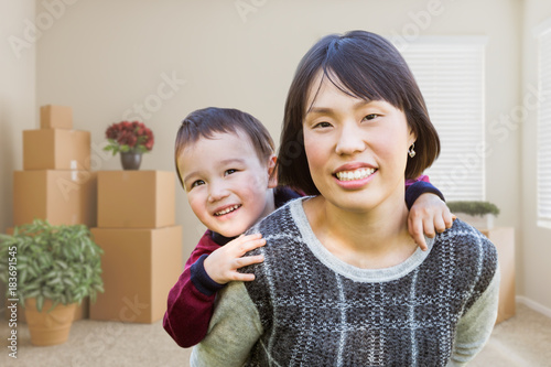 Chinese Mother and Mixed Ra...