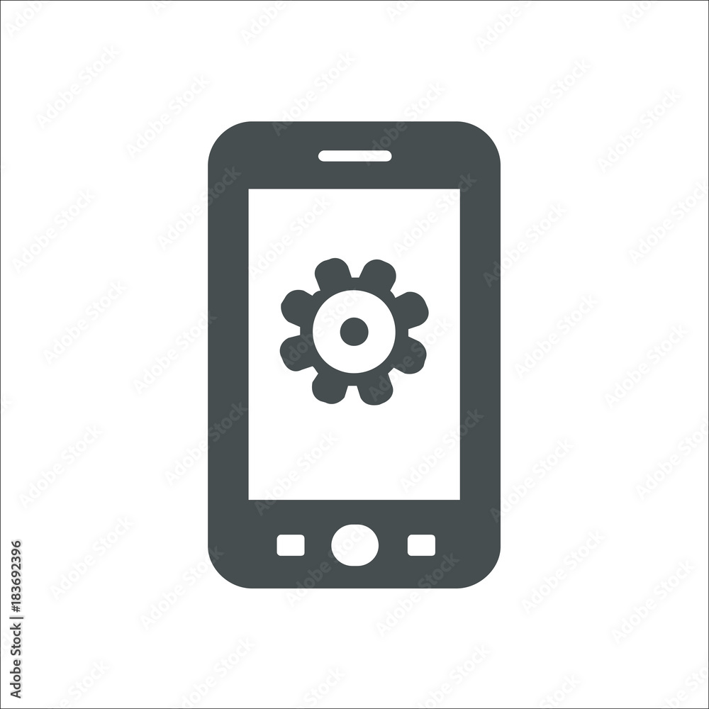 Smartphone icon. Vector Illustration Smartphone icon. Vector Illustration