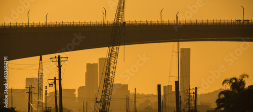 Gateway Bridge Motorway in Brisbane photo