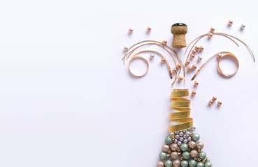 Champagne bottle