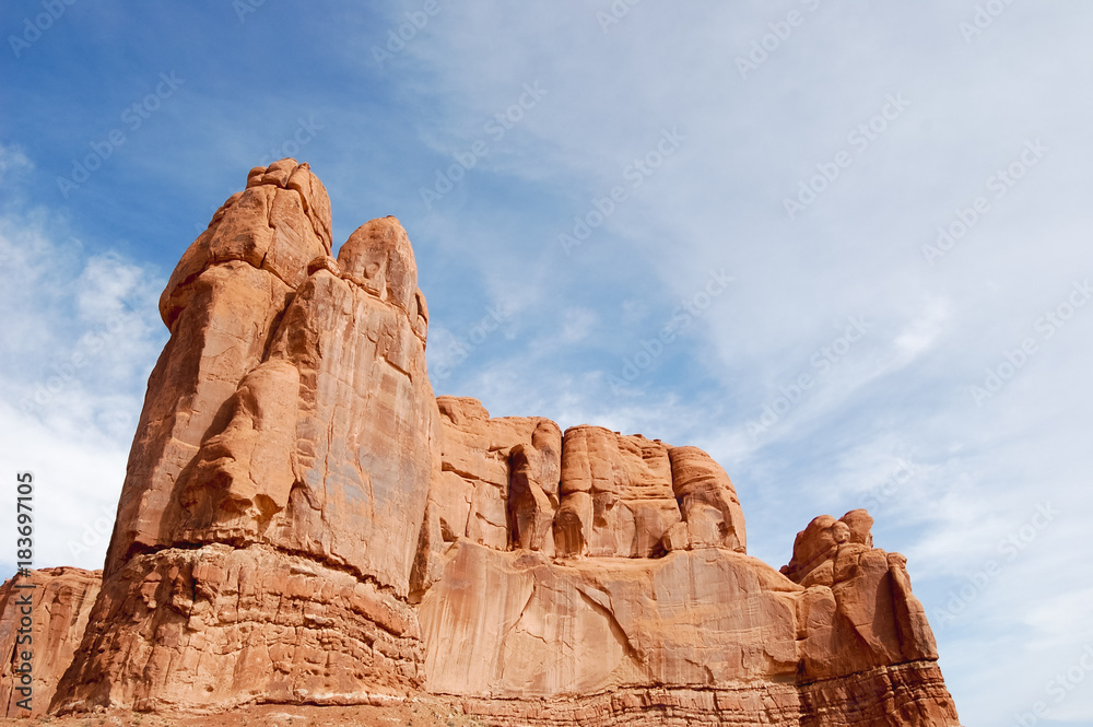 Fototapeta premium Rock Formations at Arches National Park