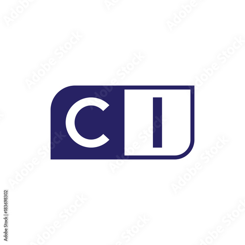 initial letter logo simple shape
