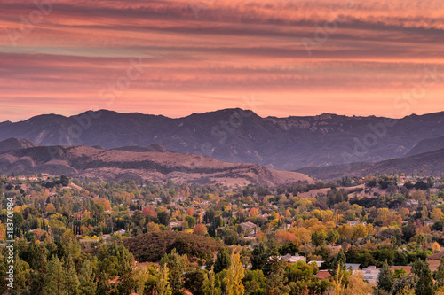 Sunset at Oak Park, CA