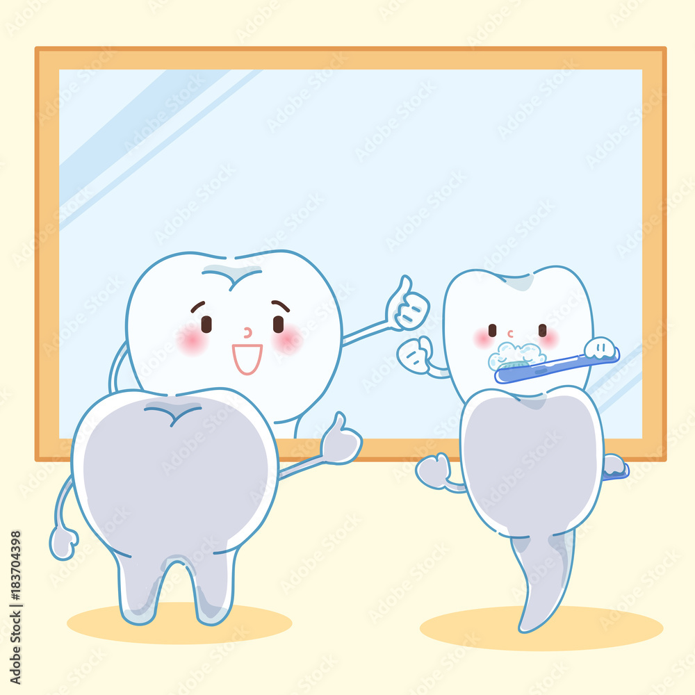 cartoon health tooth cartoon health tooth