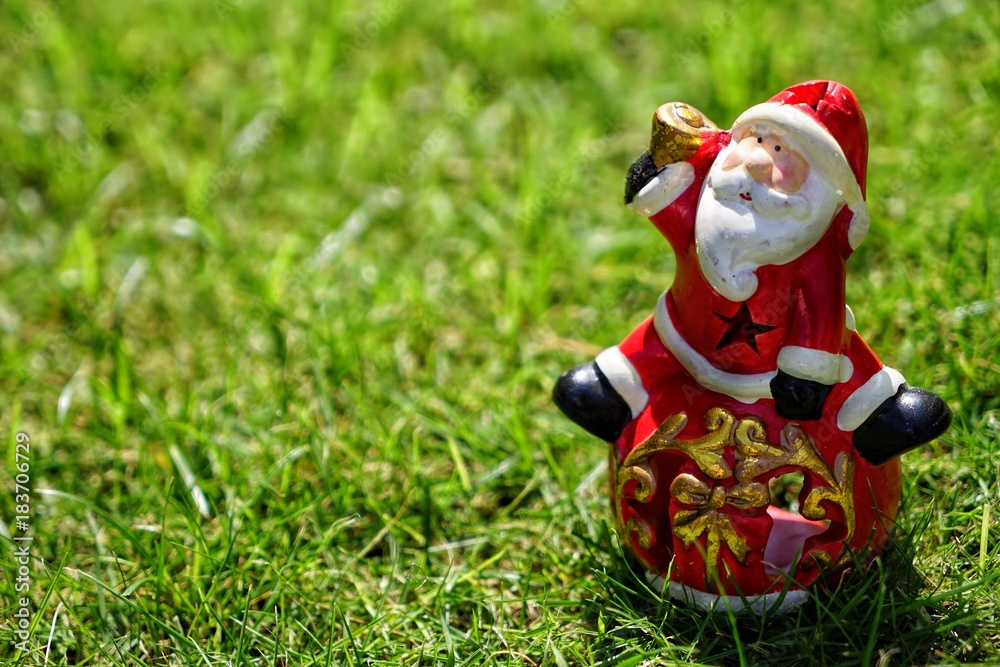 Obraz premium Santa Claus is a symbol of New Year.
